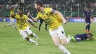 Pearson's extraordinary goal send Kerala Blasters FC into the final of the inaugural campai